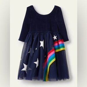 Mini Boden - Girls Rainbow Toole dress